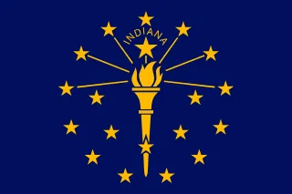 Indiana state flag